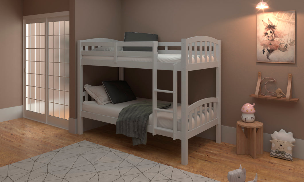 Cavos Wooden Bunk Bed Grey